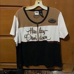 110 th anniversary Harley Davidson shirt